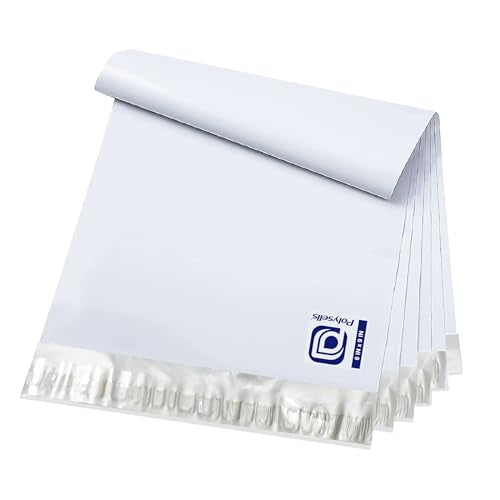 POLYSELLS 6x9 White Poly Mailers 6000 Pack Self Seal Small Shipping Bags - size: 6"x9" 6000 PCS