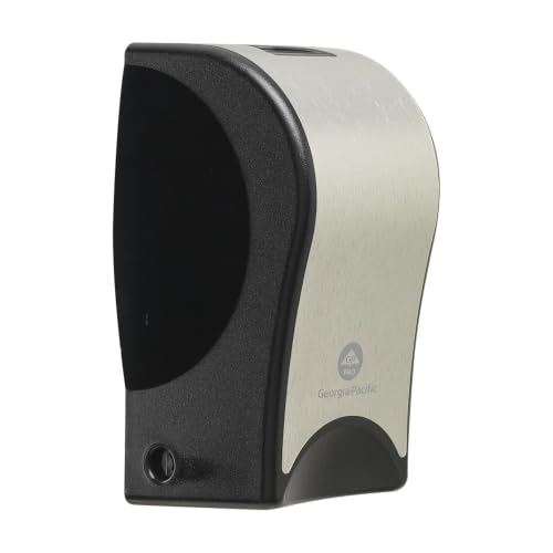 Georgia-Pacific ActiveAire Powered Whole-Room Air Freshener Dispenser by GP PRO (Georgia-Pacific), Stainless Steel, 53258A, 4.090" W x 3.610" D x 6.820" H - color: Stainless