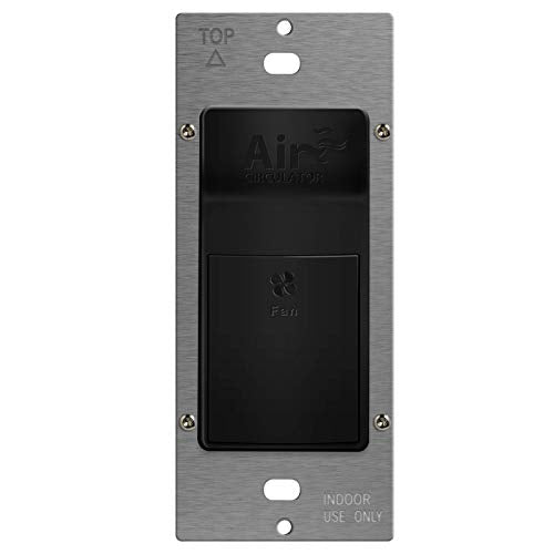 TOPGREENER Air Circulator Timer Swtich for Exhaust Fan, Neutral - color: Black, size: Air Cycle Timer