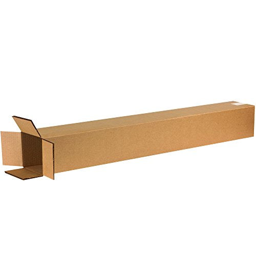 Tape Logic TLHD6648DW Double Wall Boxes, 6" x 6" x 48", Kraft (Pack of 15) - size: 6 x 6 x 48", style: Double Wall Boxes