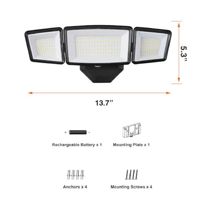 Sylvania 13W Dusk to Dawn Security LED Light, Hardwired, 2000 LMS, Wet Rated, 5000K, Daylight - 1 Pack (66478) - color: Black, style: 13W Dusk to Dawn