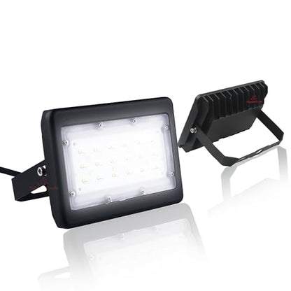 RuggedGrade 200W Kivo Series LED Flood & Area, Security Lighting - color: Black - 5000K, size: 200W–Flood Mount–Kivo