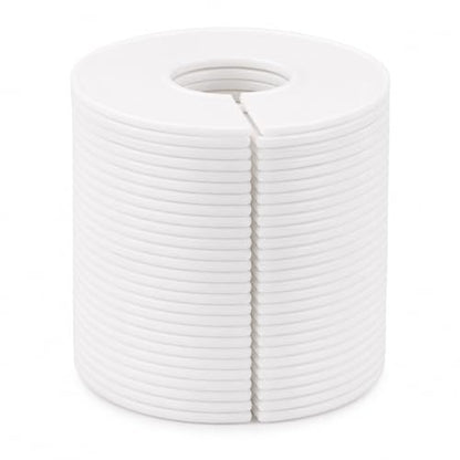 36 Pack White Acrylic Shelf Dividers for Closet Organization - size: 36Pack