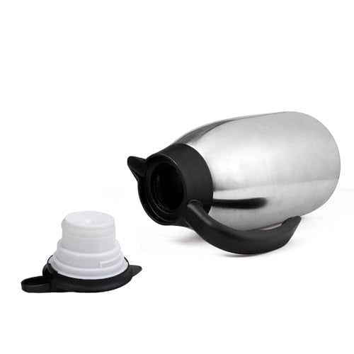 68oz Coffee Carafe Insulated, Coffee Carafe for Keeping Hot, 2 Pack Silver - color: Silver Silver