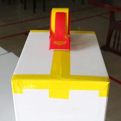 BOMEI PACK Yellow Packing Tape, 6 Rolls of Heavy Duty Packaging Tape for Shipping Packaging Moving Sealing, 2.5mil Thick, 1.88 inches Wide, 60 Yards Per Roll, 360 Total Yards - color: yellow