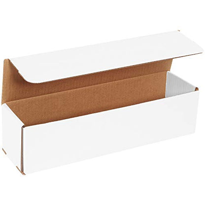 Choice Shipping Supplies 13 1/2 x 3 1/2 x 3 1/2" White Corrugated Mailers