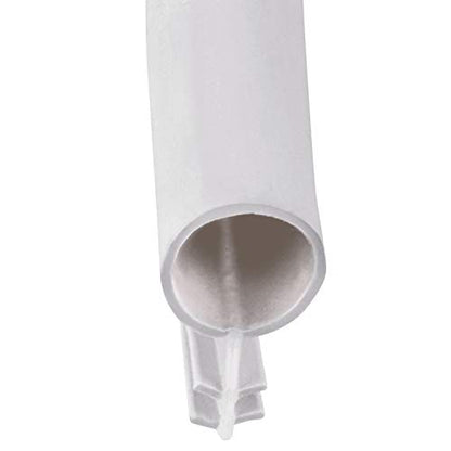 Window Weatherstrip Seal 5/16" Bulb Bubble Kerf Mount 4 Colors & 6 Length Options (50', White) - color: White, size: 50 Feet