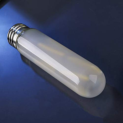 Dimmable T10 Frosted LED Bulbs,6W LED Tubular Edison Bulbs 60 Watt Equivalent,600LM,Daylight 4000K,E26 Medium Base Lamp Bulb for Desk Lamp, Pendant Lights,Cabinet Display Cabinet etc. (3-Pack) - color: Daylight 4000k（3 Packs）