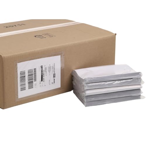 500 Units, 4.5"x5.5" Clear Packing List Shipping Label Envelopes - Heavy Duty Adhesive, Ideal for Labels, Invoices & Documents - size: 4.5"x5.5" | 500 Units
