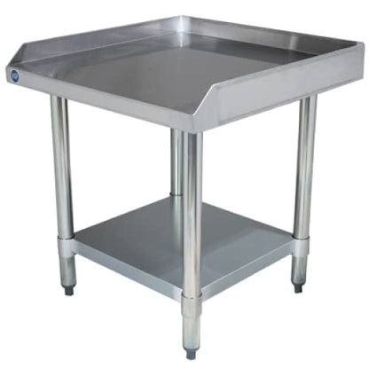 24" x 24" Stainless Steel Equipment Stand, 24" Tall - size: 24"x24"