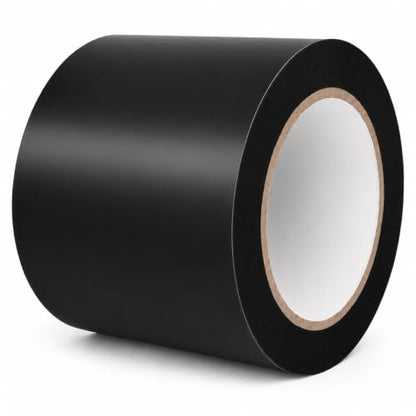 GGR Supplies CVT-536 Black Vinyl Floor Marking Tape, 4 x 36 Yards - color: Black, size: 4 in. x 36 yds.