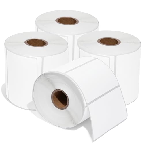 Spartan Industrial - 3" X 2" Direct Thermal Labels (2800 Count, 4 Rolls) - size: 3 X 2