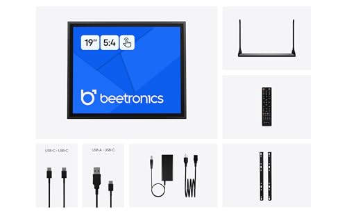 Beetronics 19 Inch Touchscreen Monitor | Full HD 1080p | 19TSV7M/U1 - size: 19 Inch (5:4)