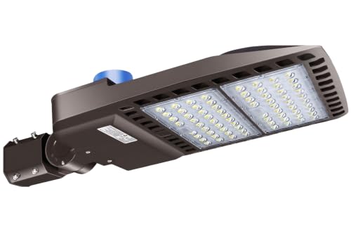 ledmo 200W LED Parking Lot Light Dusk to Dawn Photocell 5000K 26000LM - size: Small/200/Slip Fitter