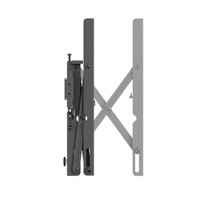 Mount Plus POP-48T Pop Out Video Wall Mount System for 37 to 70" TVs | TV Menu Board | Max VESA 600x400 | Commercial Grade 154 Lbs | Anti-Theft Protection | Full Extension to 8.7" (1 Pack) - size: 1 Pack