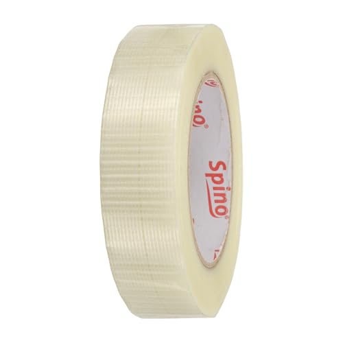 uxcell Filament Strapping Tape 1 3/16" x 54.7 Yards 5.9 Mil Heavy Duty Mesh - size: 1 3/16 Inch x 54.7 Yards 5.9 Mil