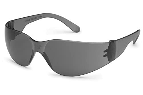Gateway Safety 4680 UL-Certified StarLite Safety Glasses, Clear Lens, Clear Temple (Pack of 10) - color: Gray Lens/Gray Temple, size: 100-Pack