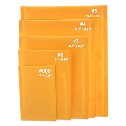 BAZIC Products #5 Self-Seal Bubble Mailer, 10.5 x 15 In - color: #5 (10.5" x 15"), size: 1-Pack