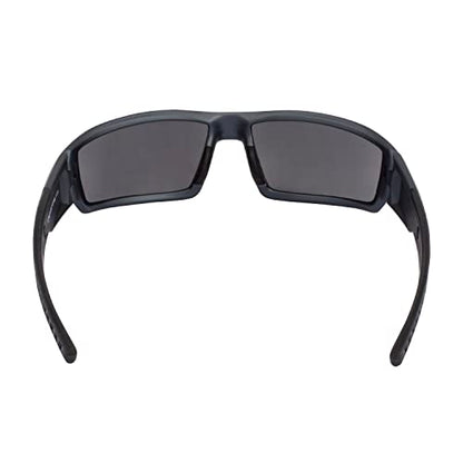 Crossfire Safety Glasses - color: Aluminum Gray / Smoke