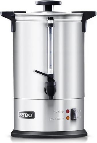 SYBO 120 Cup Commercial Coffee Urn, 18 L Large Coffee Maker - size: 120Cup Black