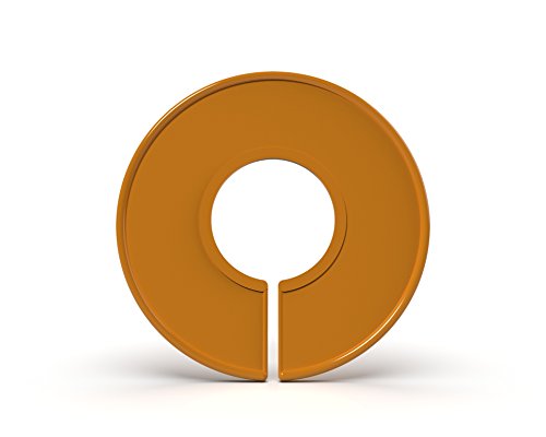 Clothes Size Dividers, Clothing Rack Size Dividers Blank (10, Honey) - color: Honey