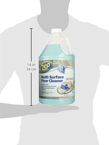 Zep ZUMSF128 Multi Floor Cleaner, 128 oz, Blue, 128 Count (Pack of 2) - size: 128 Fl Oz (Pack of 2)