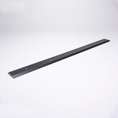 Aluminum Thresholds Extra Width 5"-6"-7"-8"-9"-10" Inch - Residential/Commercial use. Saddle/Handicap Easy Installing and Accessible/Fireproof Rated high-Quality (4"x48") - size: 4"x48"