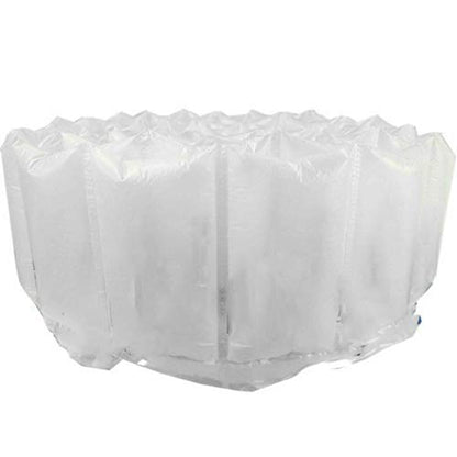 Air Pillow Cushion Film Roll for Bubble Wrap Packaging 2300pc 984ft x 5" x 8" (300m x 13cm x 20cm) - size: 8"x5"