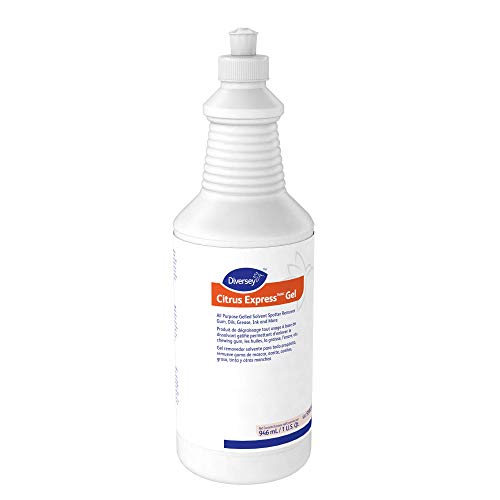 Diversey Citrus Express Gel Solvent Spotter, Citrus Scent, 32 oz 6 Pack - size: 32 Fl Oz (Pack of 6)