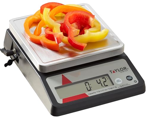 Taylor Digital Kitchen Food Scale 11 lb Max Capacity