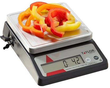 Taylor Digital Kitchen Food Scale 11 lb Max Capacity