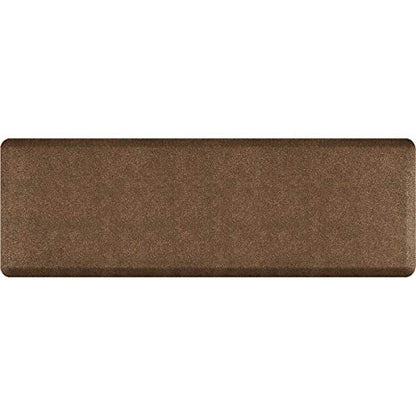 WellnessMats Anti-Fatigue Granite Motif Kitchen Mat,72 Inch by 24 Inch, Copper - color: Copper, size: 72"L x 24"W x 0.8"Th