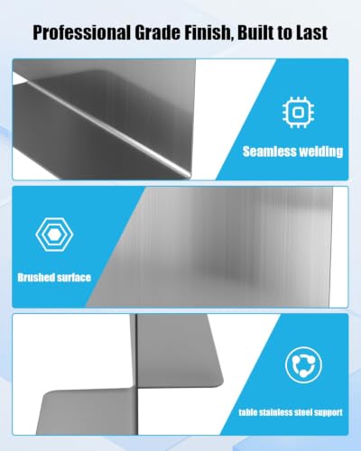 Stainless Steel Commercial Ice Bin Partition, Fridge Organizer Insert