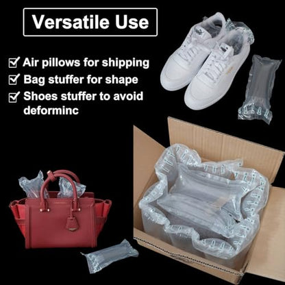 Air Pillows for Shipping with pump 400 Count Inflatable Packaging Air Bags - size: 3.54"x7.87"(400 Count)
