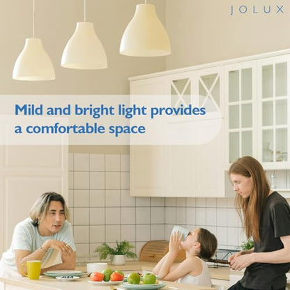 Jolux LED Stick Bulb, 100W Equivalent E26 Bulb, Enclosed Fixture, 6 Count - color: Daylight(5000k)