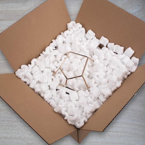 Magicwater Supply - .25 Cu Ft - White Packing Peanuts - Anti-Static S Shaped Cushion for Shipping, Void Filling & Storage - Protect Your Goods (Pack of 2) - size: 1/4 Cu Ft (Pack of 2)