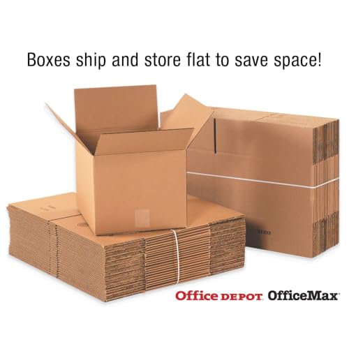 Heavy-Duty Double Wall Boxes - 18x18x12", 15/Pk
