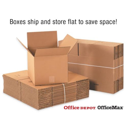 Heavy-Duty Double Wall Boxes - 18x18x12", 15/Pk