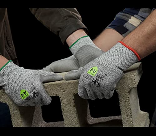MAGID Griffin Gear ANSI A4 Sandy Nitrile Coated Work Gloves - color: Polyurethane Coating, size: 6/XS, style: 96 Pair