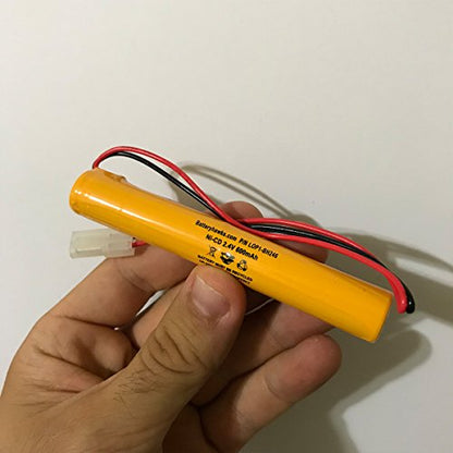 211003-2 2110032 OSA017AA 2.4v 600mAh Ni-CD Battery Pack Replacement for Exit Sign Emergency Light
