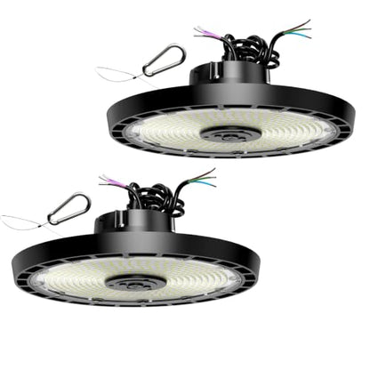 UFO LED High Bay Light,240W,36000LM 0-10V Dimmable 2Pack - size: 240W-2Pack
