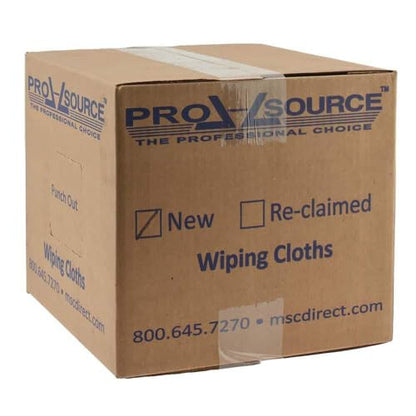 PRO SOURCE 10 Lb Box Virgin Surgical Lint-Free Blue Cotton Huck Towels: 16" x 25" - size: 10 lb