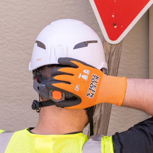 Klein Tools 60582 A1 Cut-Resistant Work Gloves, X-Large, 2-Pair - size: X-Large, style: 2-pair Pack