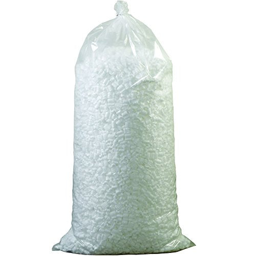 Partners Brand P7NUTS Loose Fill Packing Peanuts, 7 Cubic Feet, White