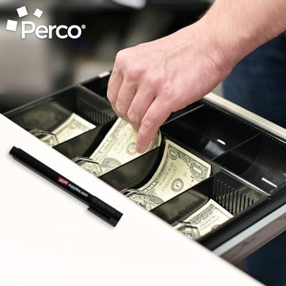Perco Counterfeit Money Detector Pen - Universal Currency Checker - 1 Pack - size: 1 Count (Pack of 1)