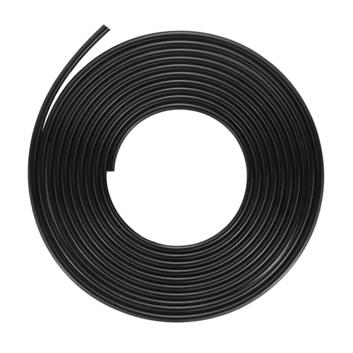 Car Door Edge Guards Black U Shape Moulding Trim Strip Guard Protector - color: Black, size: 64FT