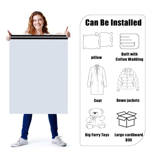 25 Pcs 24 x 36 Inch Shipping Bags Extra Large Mailers Poly - style: 24×36 inch 25PCS