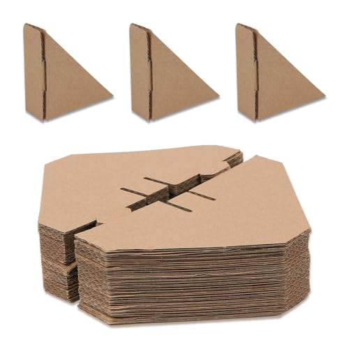 50 Pack Cardboard Corner Protectors 2.75" Side Length 0.98" ID - size: 2.75"×0.98"