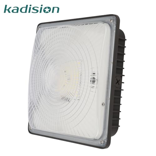 kadision 80W LED Canopy Light Outdoor, 8800LM 0-10V Dimmable