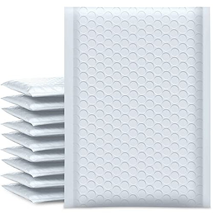 UCGOU Bubble Mailers 6x10" White Usable Size 6x9" Padded Envelopes 25 Pack - color: White, size: 6x10" 25PC